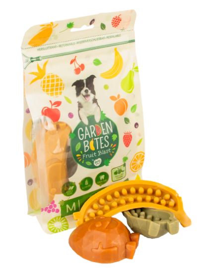 GARDEN BITES FRUITY FRIENDS M 8.5CM 6PCS