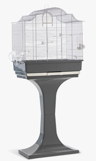 PATTY 2 CAGE W/STAND WHITE  FOP