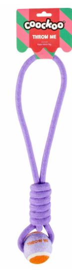 EBI COOCKOO BALL W/ROPE LOOP 'THROW ME''