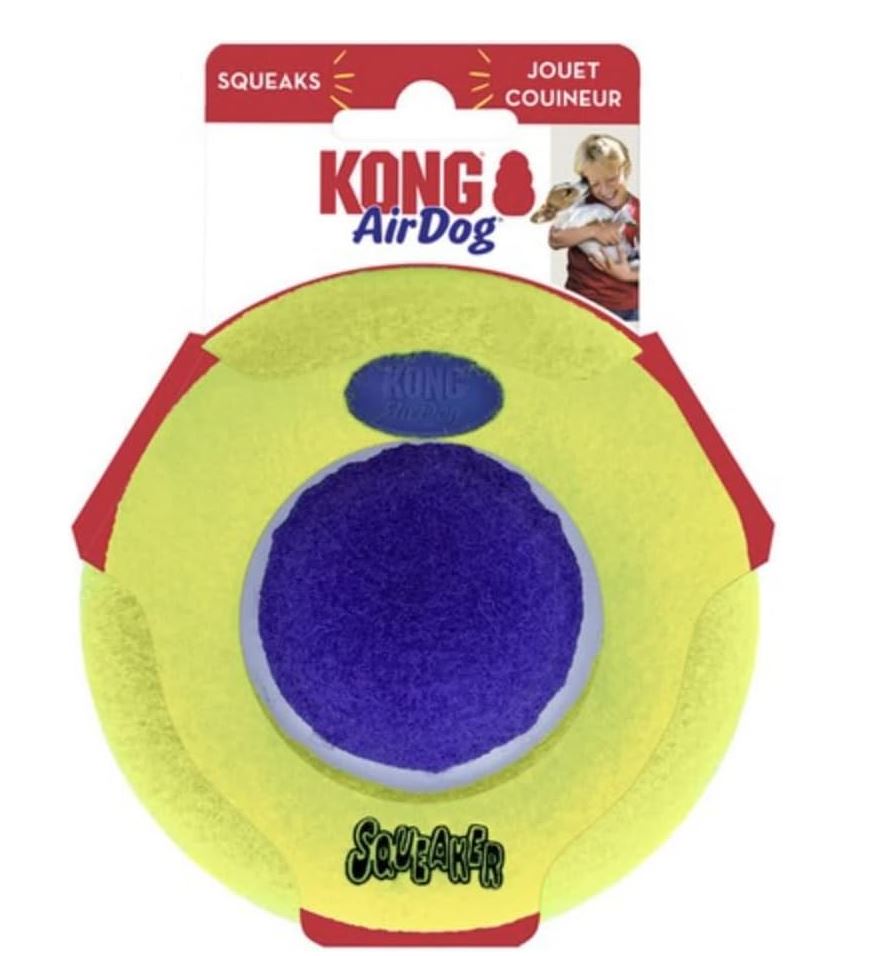 KONG AIRDOG SQUEAKER SAUCER M/L