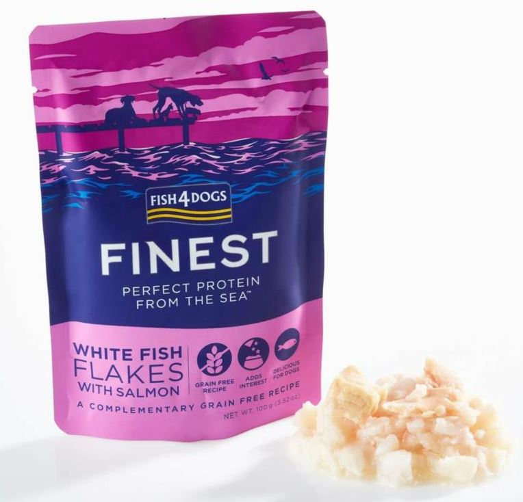 FISH4DOGS FINEST DOG POUCHES X 100G
