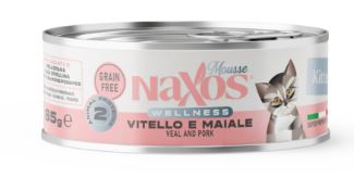 NAXOS CAT WELLNESS KITTEN PATE VALLE 85G