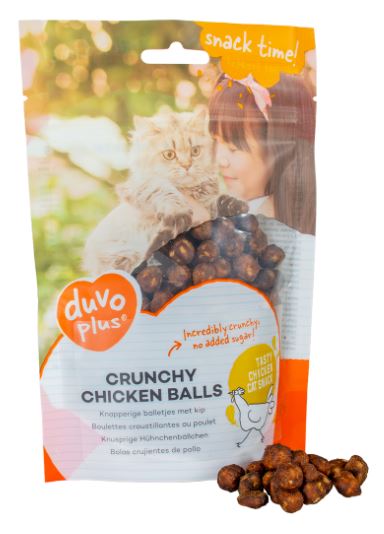 DUVO+ CRUNCHY CHICKEN BALLS 50G