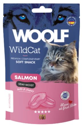 WOOLF WILDCAT SALMON SOFT SNACK