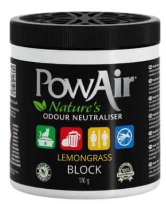 POWAIR BLOCK LEMONGRASS 170G