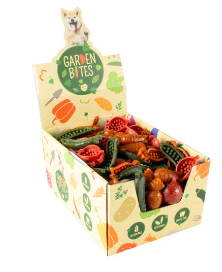 GARDEN BITE VEGGIE BUDDIES 6CM S DISPLAY