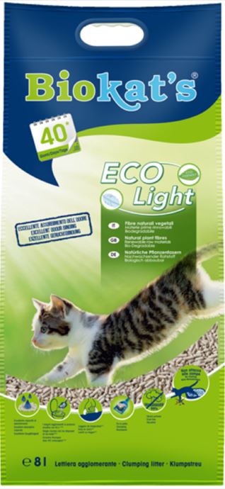 BIOKAT'S ECO LIGHT LITTER 8L TOFU