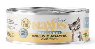 NAXOS CAT WELLNESS KITTEN CHICK/DUCK 85G