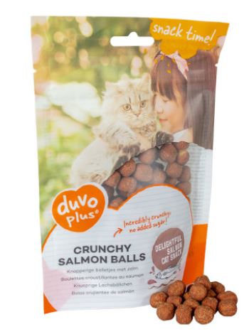 DUVO+ CRUNCHY SALMON BALLS 50G