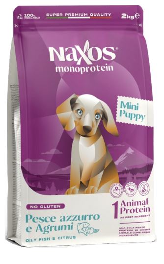 NAXOS MINI PUPPY FISH & CITRUS X 2KG