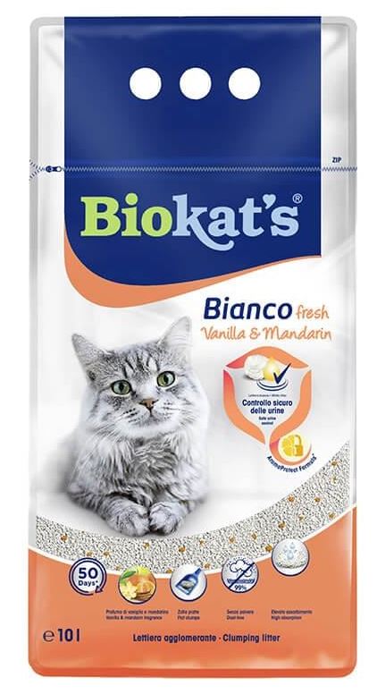 BIOKAT'S BIANCO FRESH VANILLA/MANDAR 10T