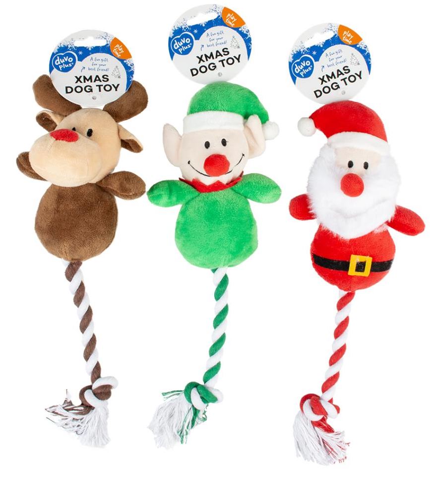 DUVO+ XMAS PLUSH CUDDLE W/ROPE