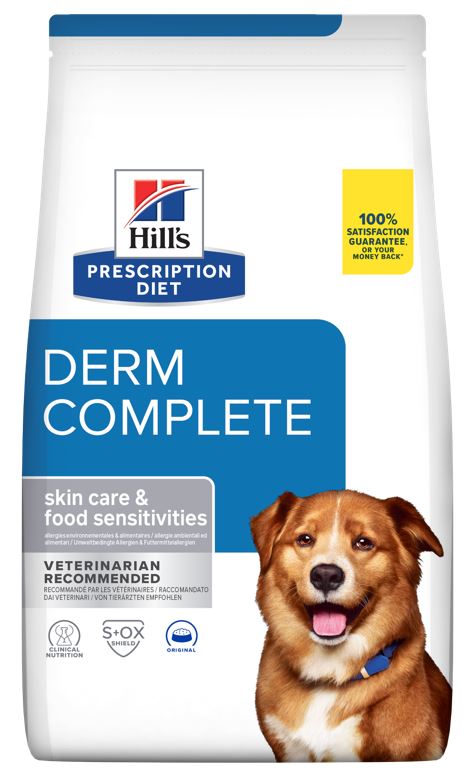 HILLS DOG DERM COMPLETE 2KG