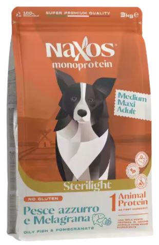 NAXOS MED/MAX STER/LIGHT FISH & POME 12K