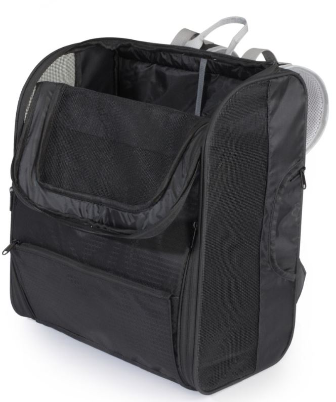 CA671 BLACK CARRIER BAG 36X42X23CM