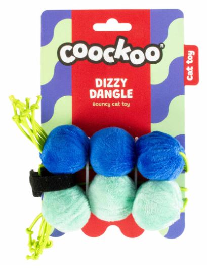EBI COOCKOO DIZZY DANGLE BLUE/GREEN