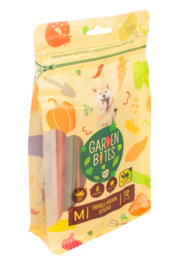 GARDEN BITE TRIPLE VEGAN STICKS M 15CM