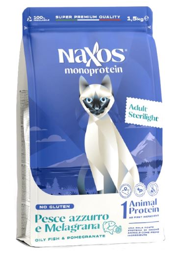 NAXOS STERIL CAT FISH & POMEGRANATE 1.5K