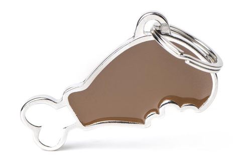 MY FAMILY FOOD CHICKEN DOG TAG