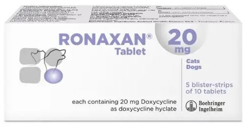 RONAXAN TABLETS 20MG X 50 TABS