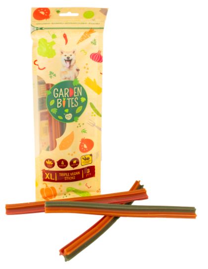 GARDEN BITE TRIPLE VEGAN STICKSXL 25CM