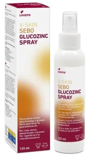 V-SKIN SEBO GLUCOZINC SPRAY 125ML