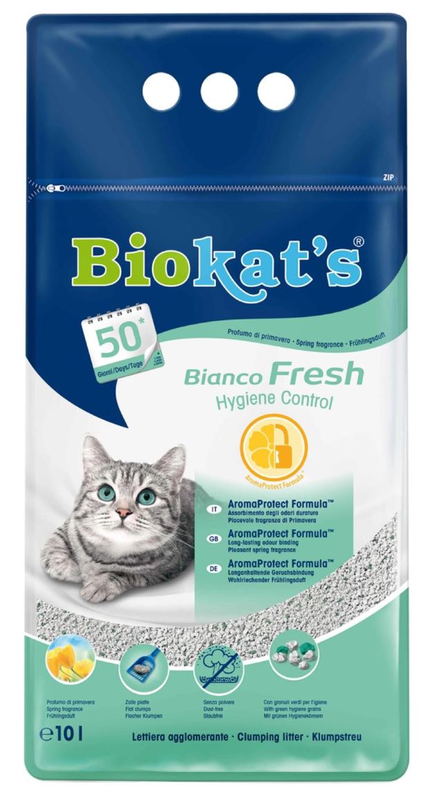 BIOKAT'S BIANCO FRESH 10LT PLASTIC BAG