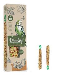 COUNTRY SEED STICKS BUDGIE APRICOT/ FIG