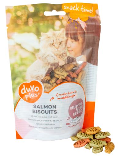 DUVO+ SALMON BISCUITS 50G