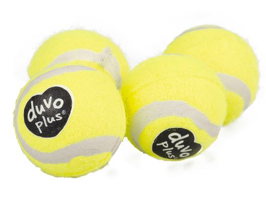 DUVO+ TENNIS BALL YELLOW 10CM