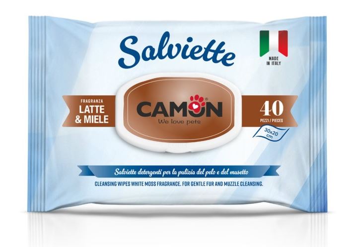 LA047 MILK/HONEY WIPES  X40PCS