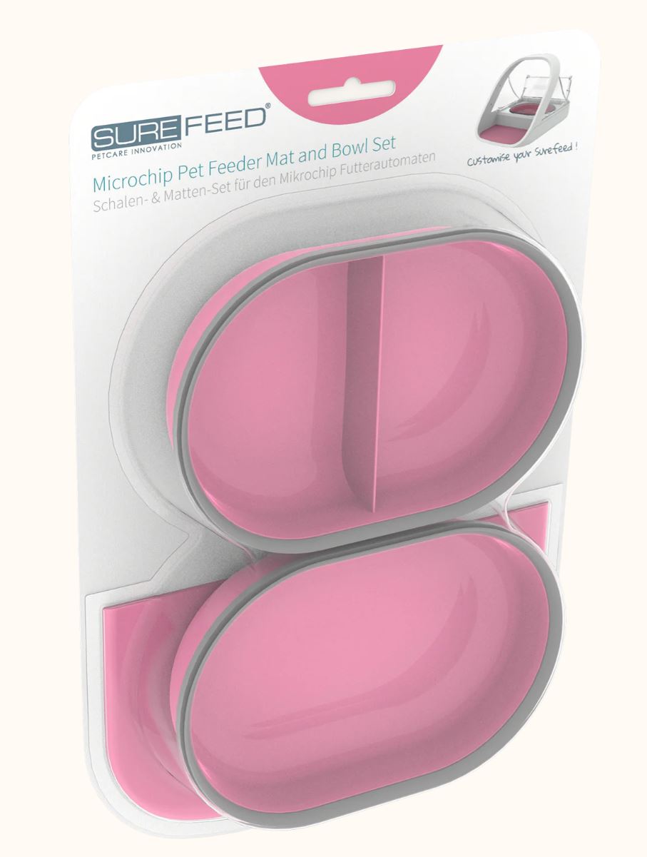 SUREFLAP MICROCHIP PET FEEDER MAT&BOWL