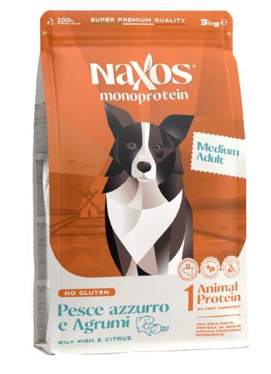 NAXOS MEDIUM ADULT FISH & CITRUS 3KG