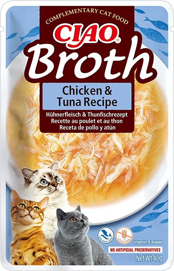 CHURU CIAO EU826 BROTH CHICKEN & TUNA