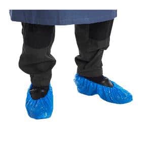 DISP. SHOE COVERS BLUE X 100PCS