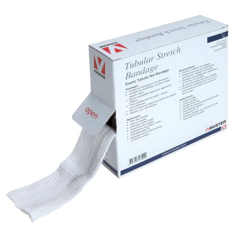TUBULAR STRETCH BANDAGEWHITE 7.5CMX6.5M