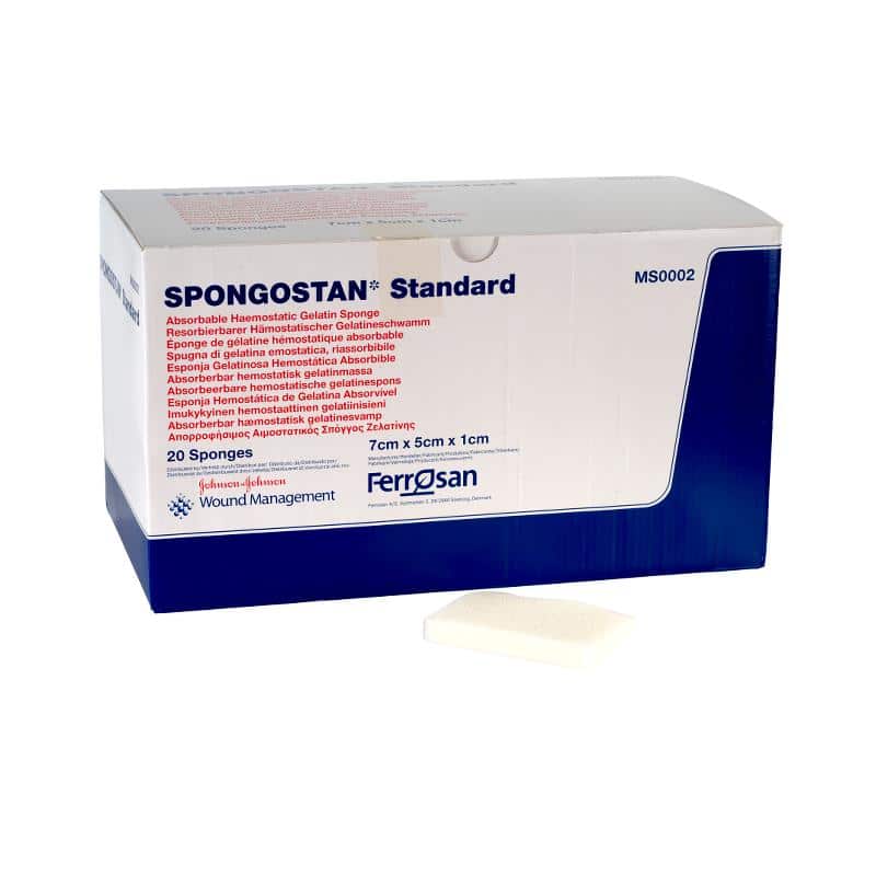 SPONGOSTAN STD GELATINE SPONGE 1 PIECE