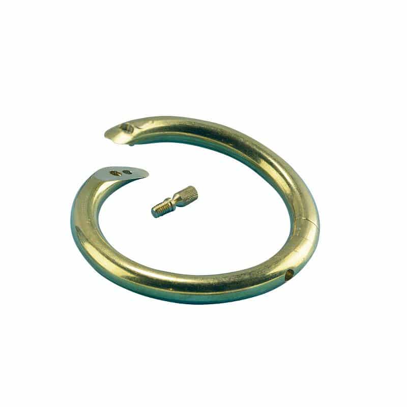 KRUUSE BULL RINGS BRASS 55MM