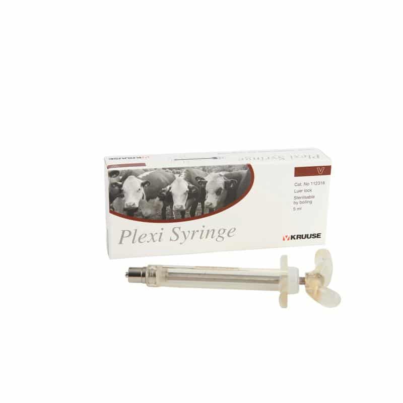 KRUUSE SYRINGE PLEXI-VET X 5ML