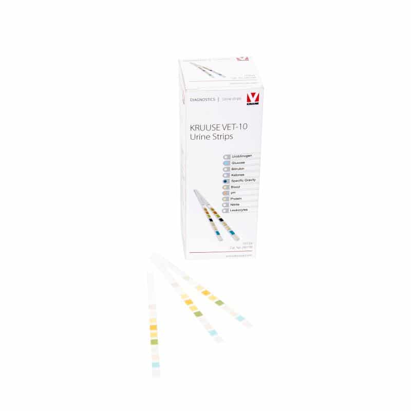 KRULAB V10 URINE TEST STRIPS X100PCS