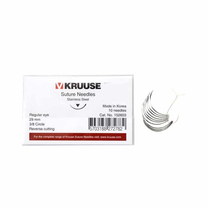 SUTURE NED REG EYE3/8CIR CON29MM 10 PCK