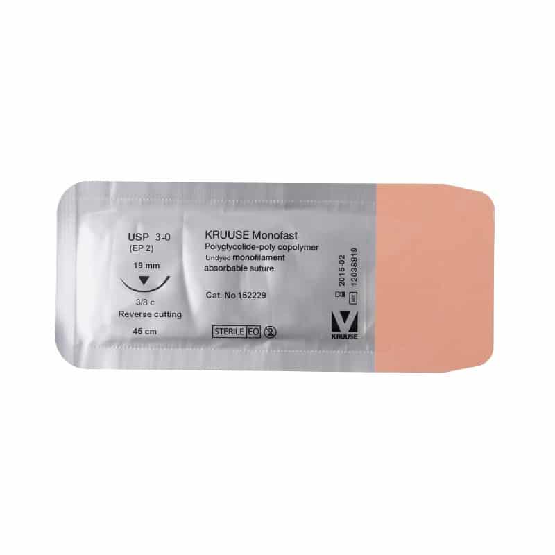 SUTURE NED REG EYE3/8CIR CON19MM 10 PCK