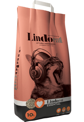 LINDO CAT ESSENTIAL 10 LITRES NON CLUMPING
