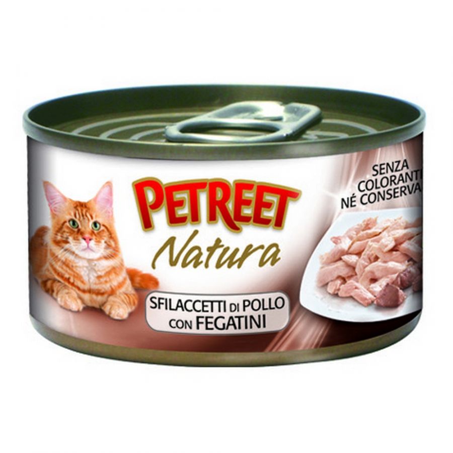 PETREET SFILACCETTI DI POLO FEGATINI 70G
