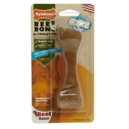 NYLABONE PUPPY BEEF BONE SMALL
