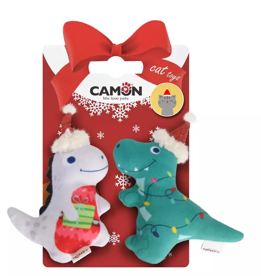 AH9377 XMAS CAT TOY XMAS DRAGONS