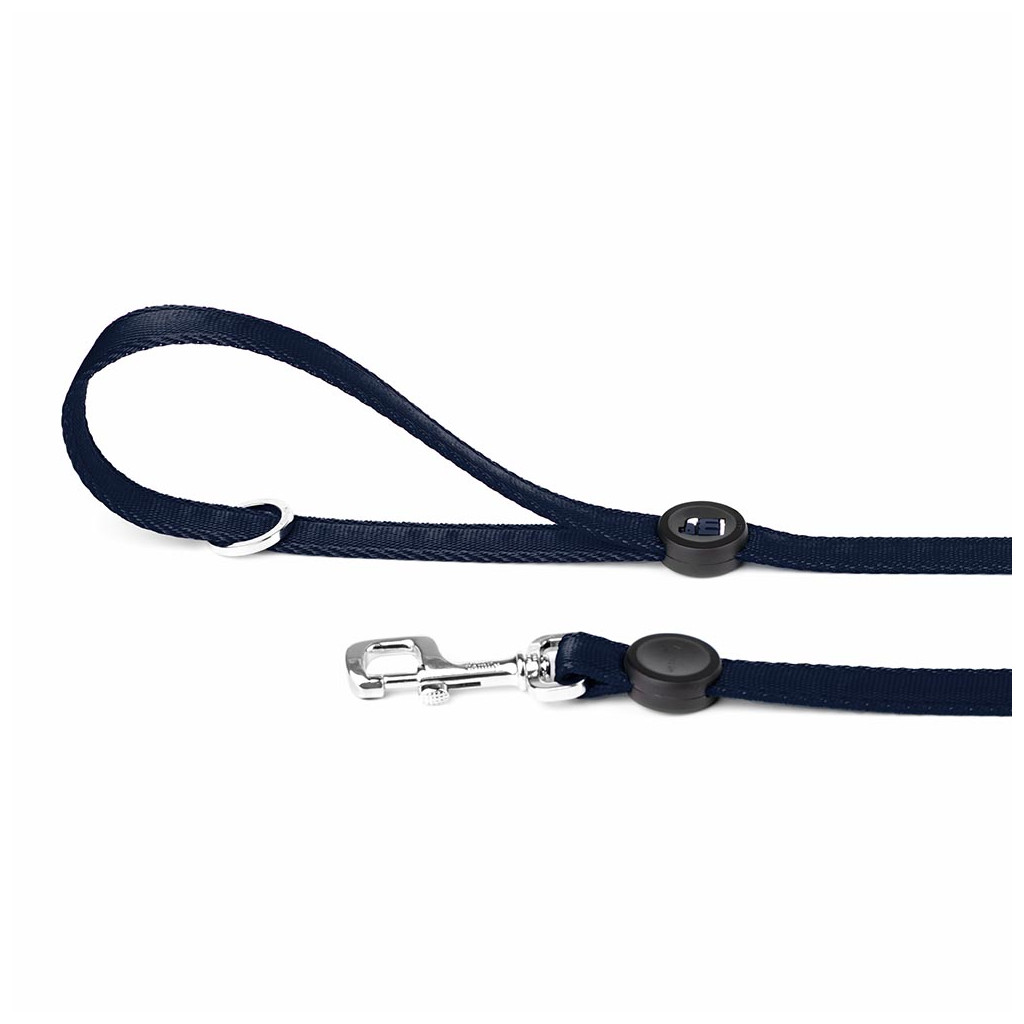 TAPE LEASH DARK BLUE NYLON 1.2mm 110cm