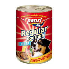 PANZI REGULAR DOG FOOD BEEF 1240G