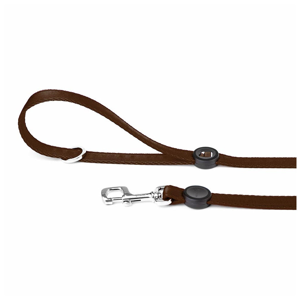 TAPE LEASH BROWN NYLON