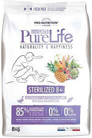 PURELIFE STERILISED CAT 8+ 2KG